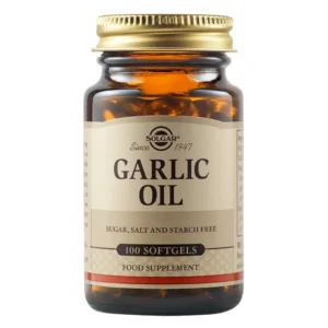 Garlic Oil (Ulei de Usturoi) 100Capsule Moi Solgar