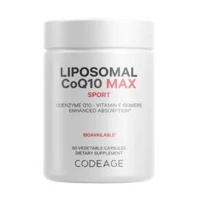 CodeAge Liposomal CoQ10 Max, Coenzima Q-10 Lipozomala, 60 cps GNC