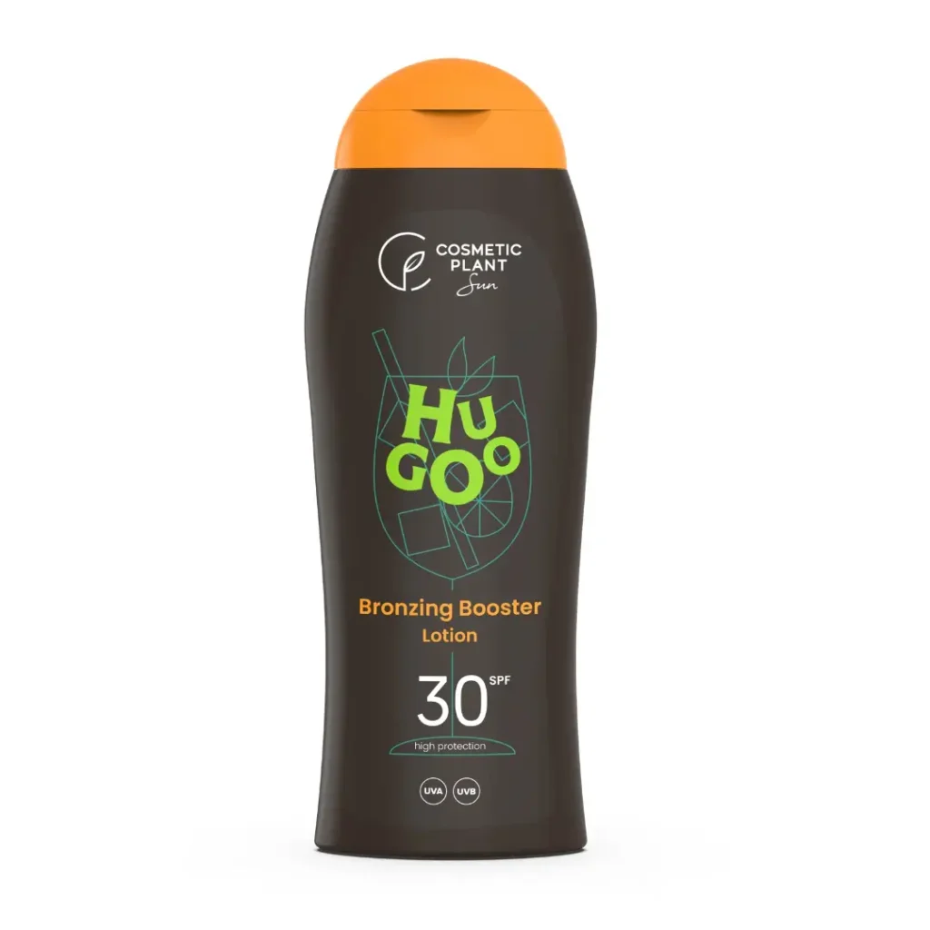 Lotiune pentru bronzare accelerata SPF30 HUGOO 200ml Cosmetic Plant