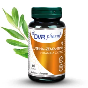 Luteina + Zeaxantină + Vitamina C + Zinc 60cp DVR