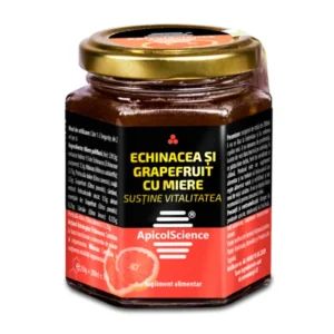 Miere cu echinacea si grapefruit 200 ml ApicolScience