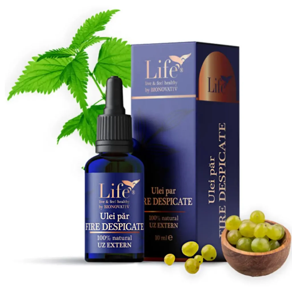 Ulei de par pentru fire despicate 10 ml Bionovativ
