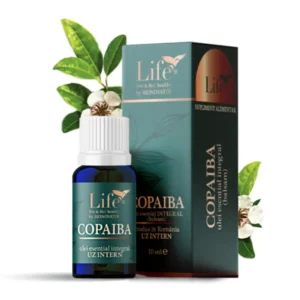 Ulei esential integral (balsam) Copaiba - uz intern 10 ml Bionovativ