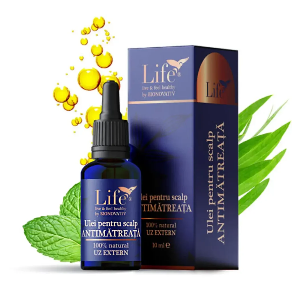 Ulei pentru scalp antimatreata 10 ml Bionovativ