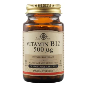 VITAMIN B-12 500mg veg.caps 50cps SOLGAR