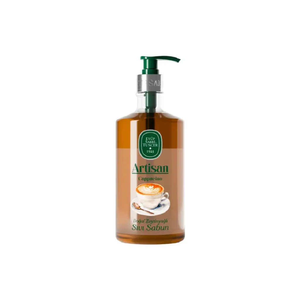 Sapun lichid Artisan cu ulei natural de Masline – Cappuccino 600ML Eyup Sabri Tuncer