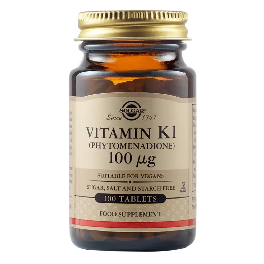 Vitamin K1 100µg,100 tb Solgar