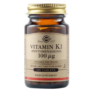 Vitamin K1 100µg,100 tb Solgar