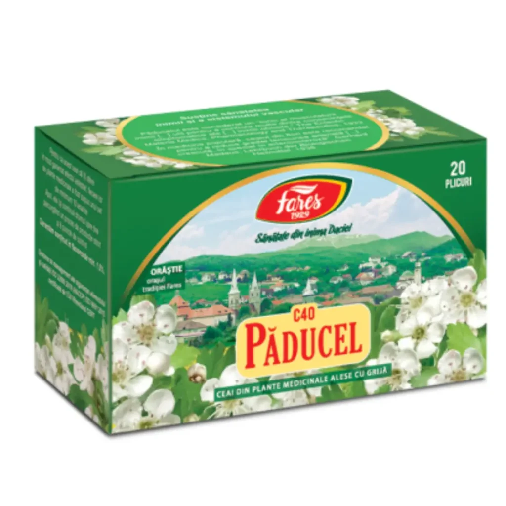 Ceai de paducel cu Frunze si flori C40 20pl Fares