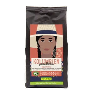 Cafea arabica boabe columbia eco 250g Rapunzel