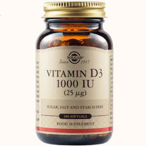 Vitamina D3 1000 IU (25mg) 100 capsule moi Solgar