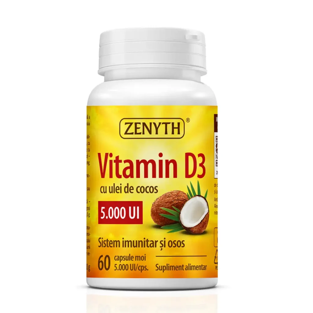 Vitamina d3 5000 ui 60 cp Zenyth