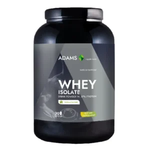 Izolat proteic din zer (vanilie) 908g Adams Vision