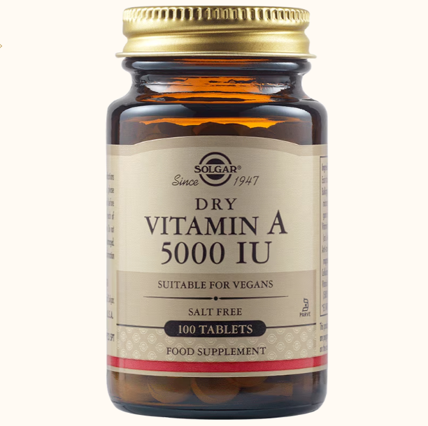 Vitamin A 5000IU 100tb Solgar