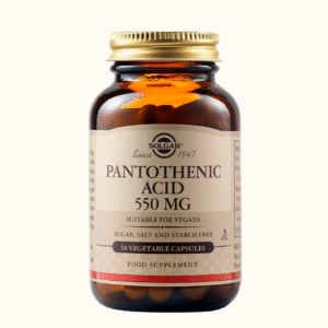 Acid pantothenic 550mg (vitamina B5) 50cps veg Solgar