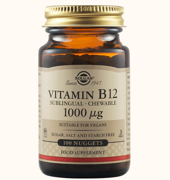 Vitamina B12 1000mg 100 tb Solgar