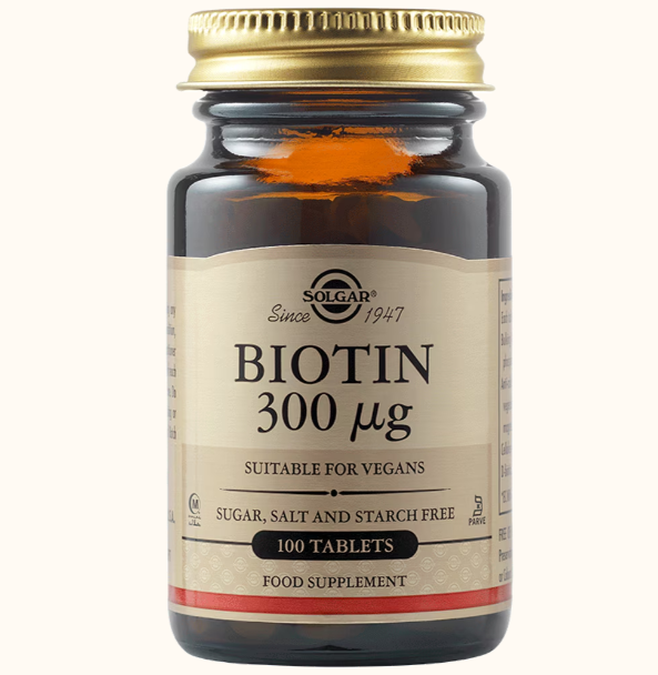 Biotina 300mg 100 cp Solgar