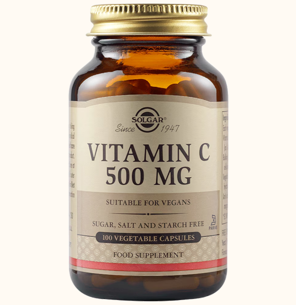 Vitamina C 500mg 100 capsule veg Solgar