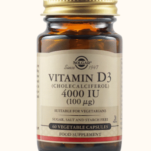 Vitamina D3 4000IU (100mg) 60cps veg Solgar