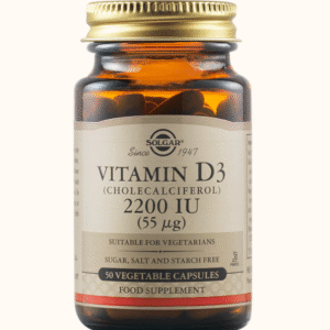 Vitamina D3 2200 IU (55mg) 50 cp Solgar