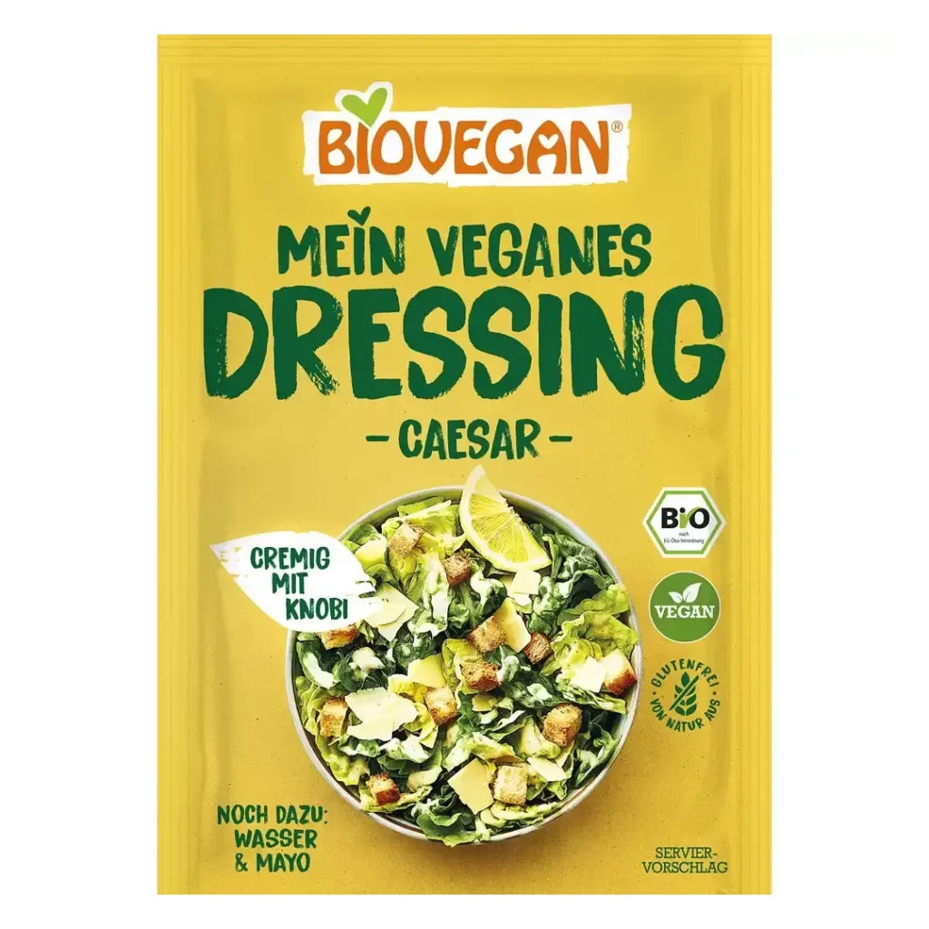 Mix dressing pentru salata caesar fara gluten bio 15g biovegan