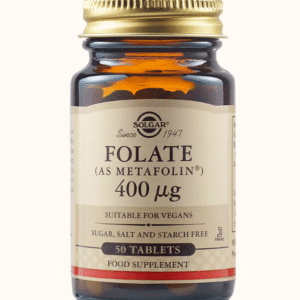 Folat 400mg (Metafolin) 50tb Solgar