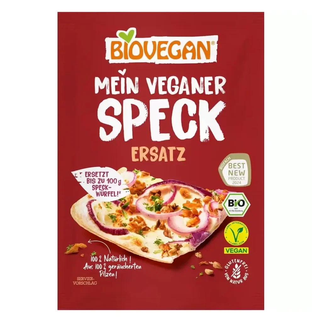Inlocuitor de slanina din ciuperci shiitake fara gluten bio 10g biovegan