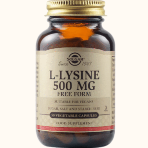 L-Lysine 500mg , 50tg veg Solgar