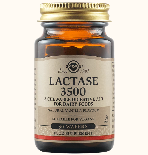 Lactase (Lactaza) 3500 30tb masticabile Solgar