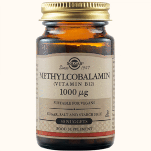 Methylcobalamin 1000μg Vitamin B12 30tb sublinguale Solgar