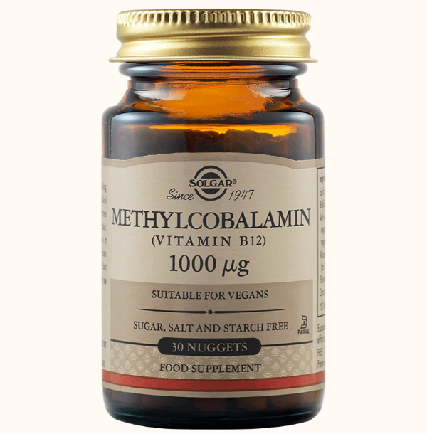 Methylcobalamin 1000μg Vitamin B12 30tb sublinguale Solgar