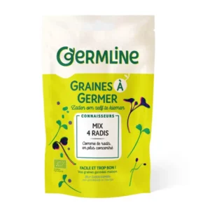 Mix 4 tipuri de ridichi pentru germinat bio 100g Germline