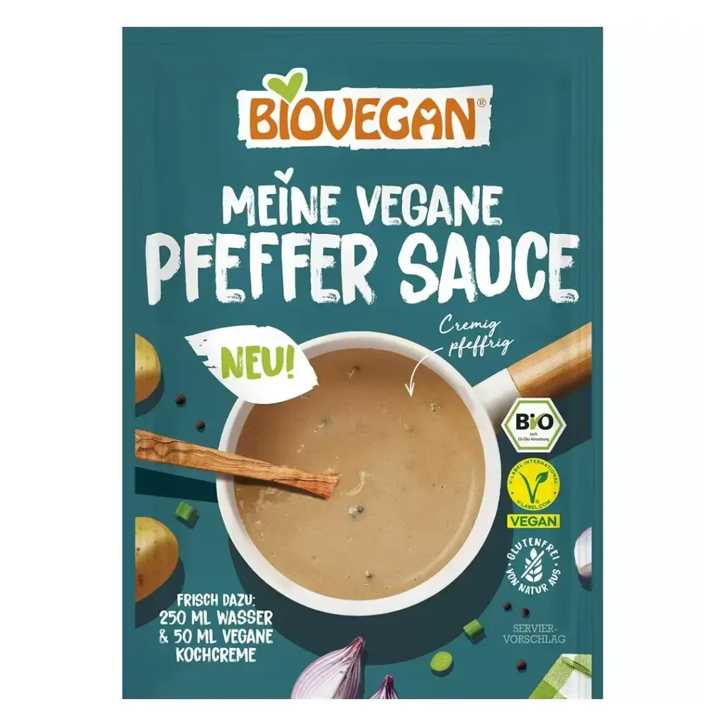 Mix pentru sos de piper fara gluten bio 35g biovegan