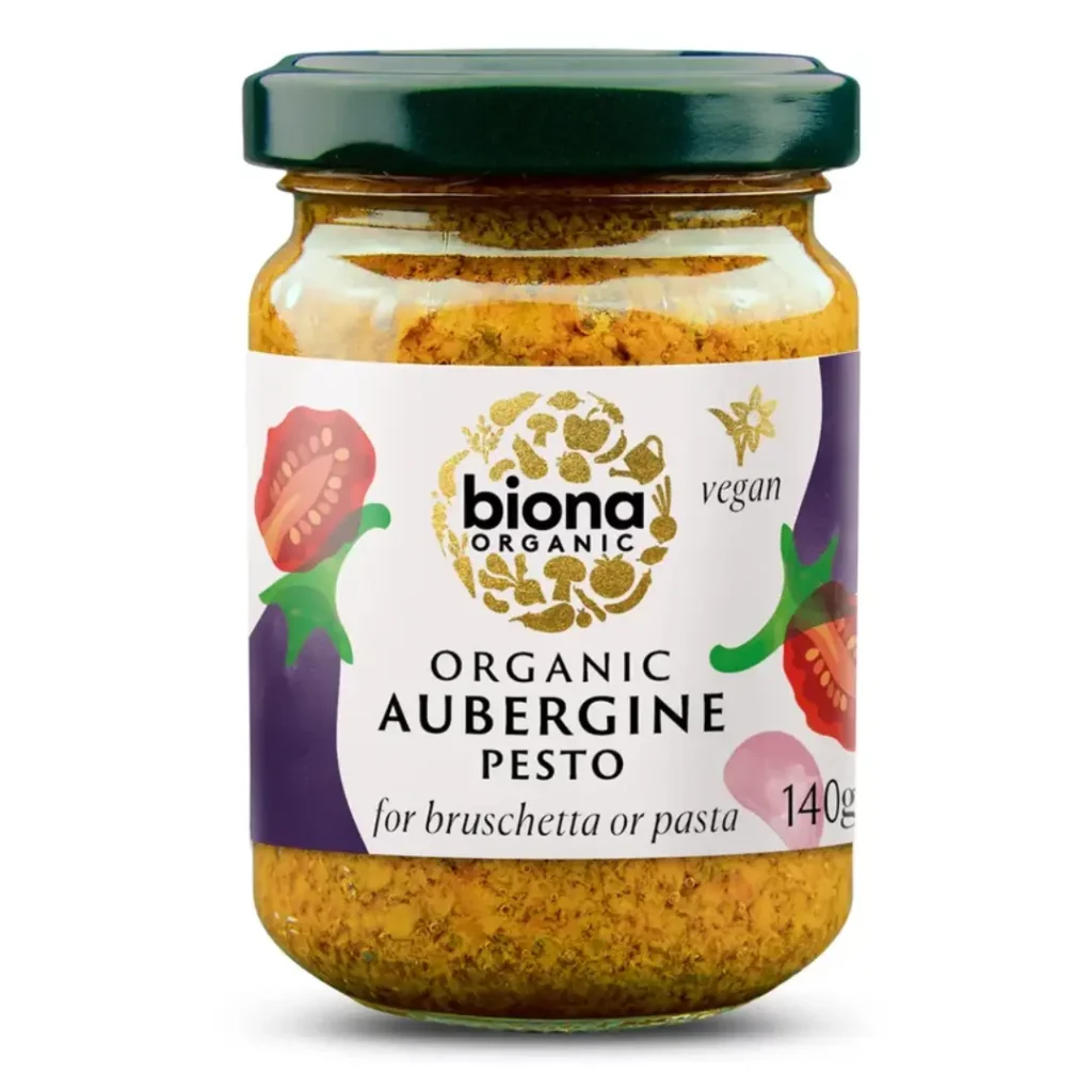 Pesto din vinete bio 140g biona