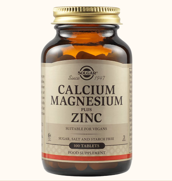 Calciu Magneziu plus Zinc 100tb Solgar