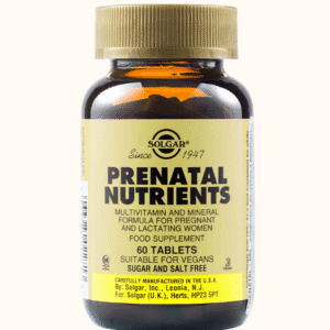 Prenatal nutrients 60tb Solgar