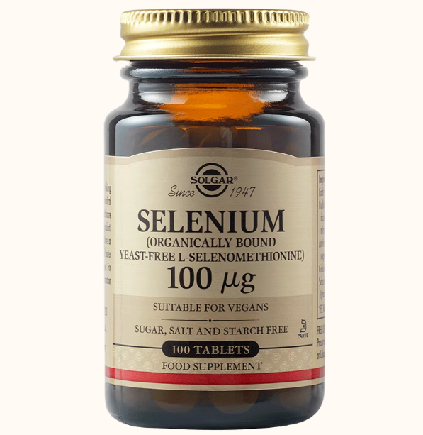 Seleniu 100mg 100tb Solgar