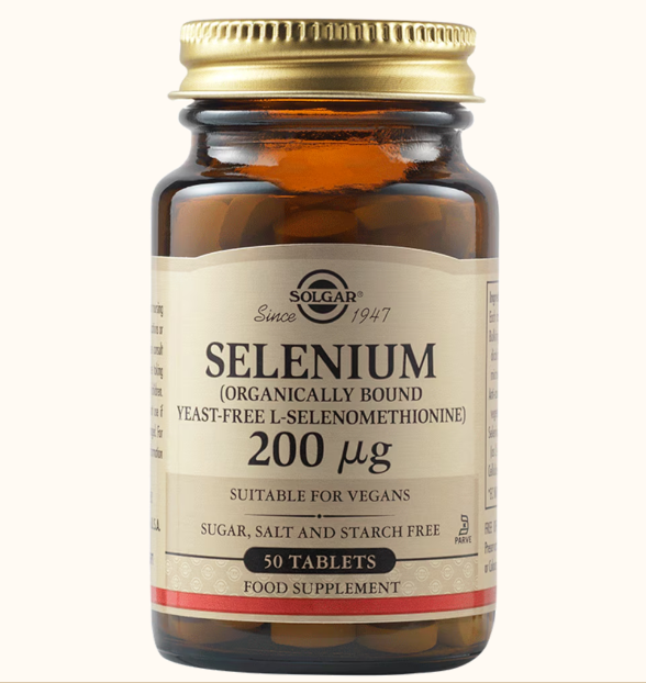 Seleniu 200mg 50tb Solgar