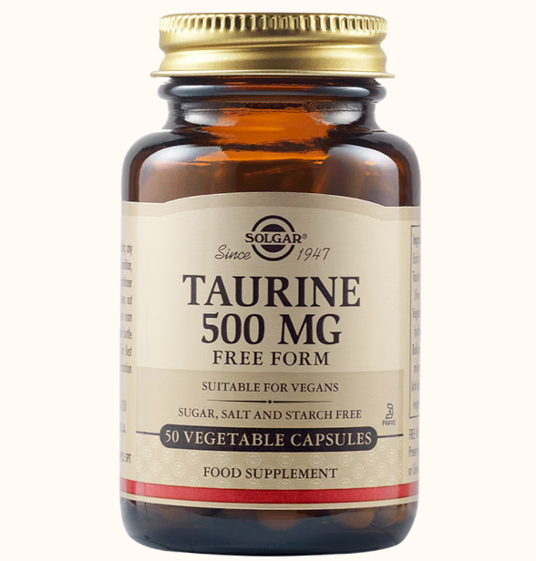 Taurine 500mg 50tb veg Solgar