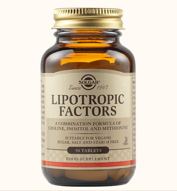 Lipotropic factors 50tb Solgar