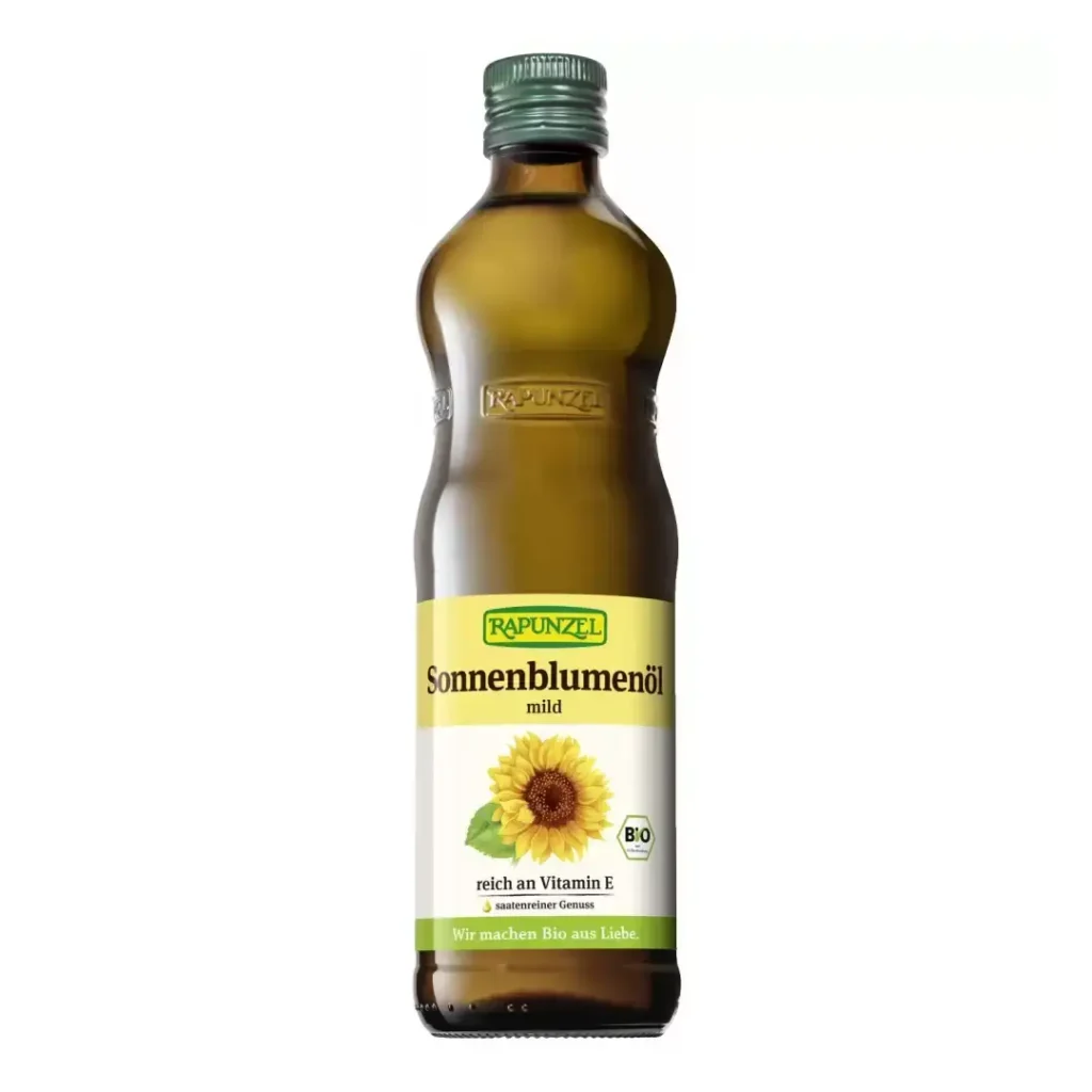 Ulei de floarea soarelui virgin bio 500 ml Rapunzel