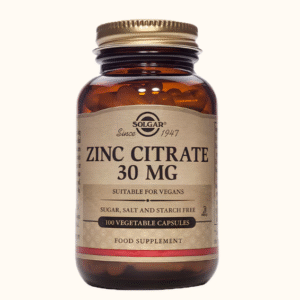 Zinc citrat 30mg 100cps veg Solgar