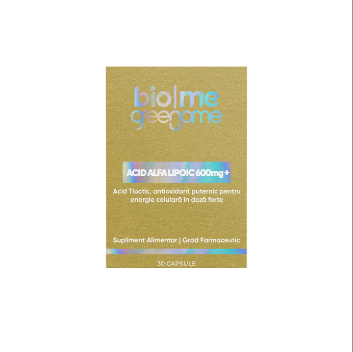 Acid alfa lipoic 600 mg 30 cp Biome