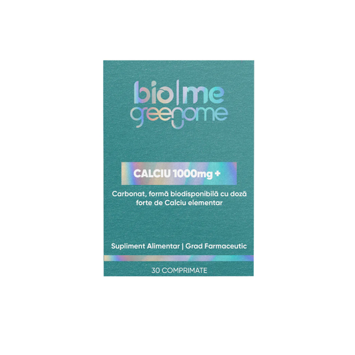 Calciu 1000mg 30 cp Biome