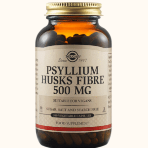 Psyllium Husks fibre 200cps veg Solgar