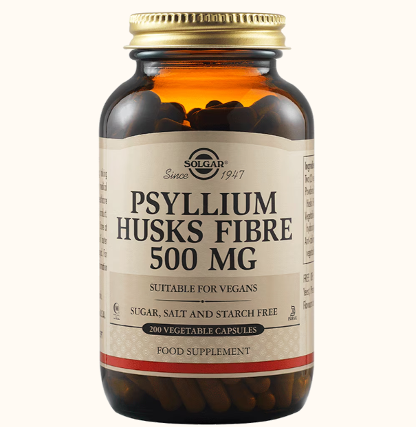 Psyllium Husks fibre 200cps veg Solgar