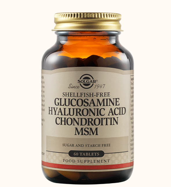 Glucosamine Hyaluronic Acid Chondroitin MSM Complex 60tb Solgar