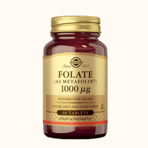 Folat (Metafolin) 1000mg 60tb Solgar