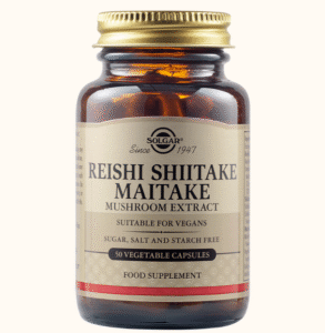 Extract din Ciuperci Reishi, Shiitake si Maitake 50 cp Solgar