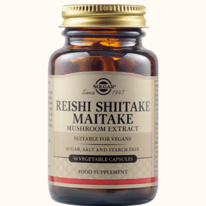 Extract din Ciuperci Reishi, Shiitake si Maitake 50 cp Solgar